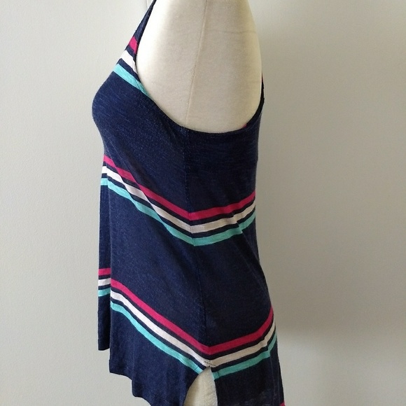 {Splendid} Stripe Twist Back Tank-Small - Picture 3 of 6